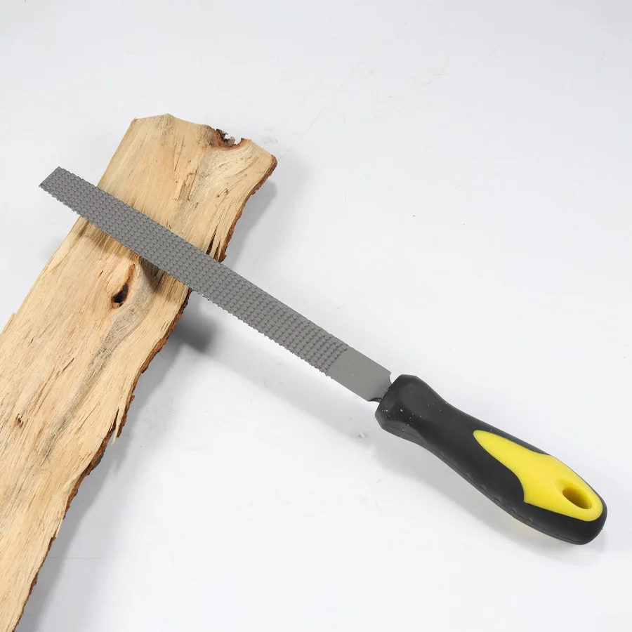 High carbon steel file plastic handle woodworking wood rasp stainless steel files