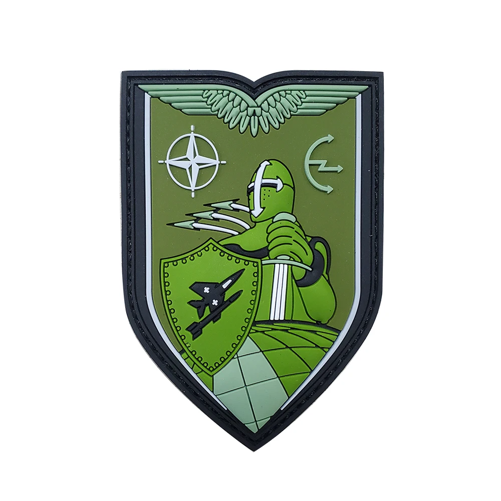 No minimum custom clothes 3D tactical pvc patches