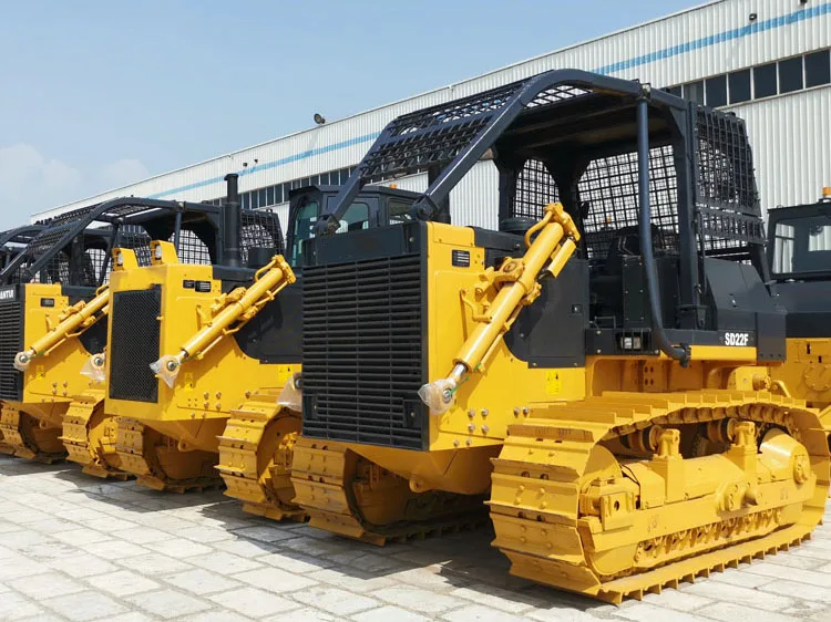 Сверхмощный гусеничный бульдозер 17 тонн SD17T-G с потрошителем