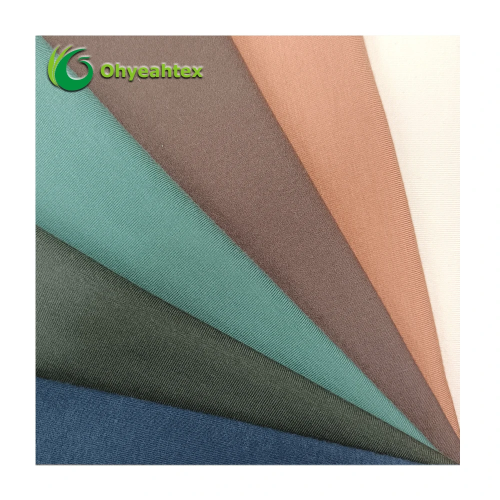 Pure Bamboo Stretch Fabric 67% Bamboo 28% Organic Cotton 5% Spandex for Underwear
