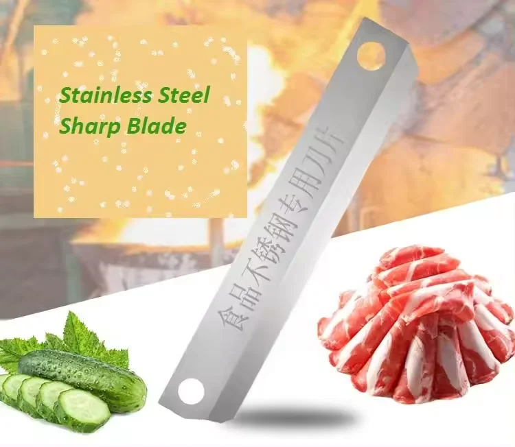 Manual Handheld Meat Grinders Cutting Machine Frozen Beef And Mutton Meat Meat Slicer
