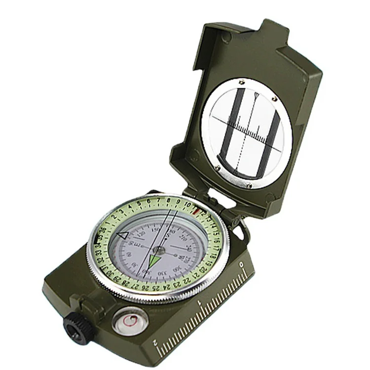 Wholesale American metal north needle high-grade folding K4580 multi-functional luminous compass