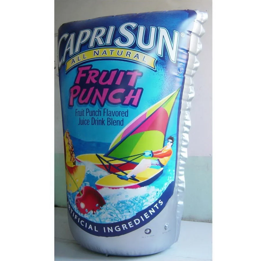 Big PVC Advertising Inflatable Snack Package Model for Promotion Balloon Even /holiday / Mall / Park / Party Non Phthalate PVC