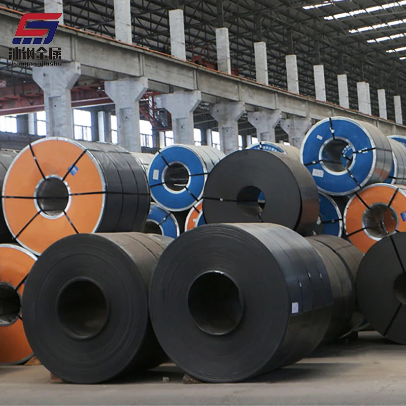 Chinese Manufacturer Ss400 Q235 Q345 Ms Iron Black Sheet Metal Hot Rolled Carbon Steel Coil