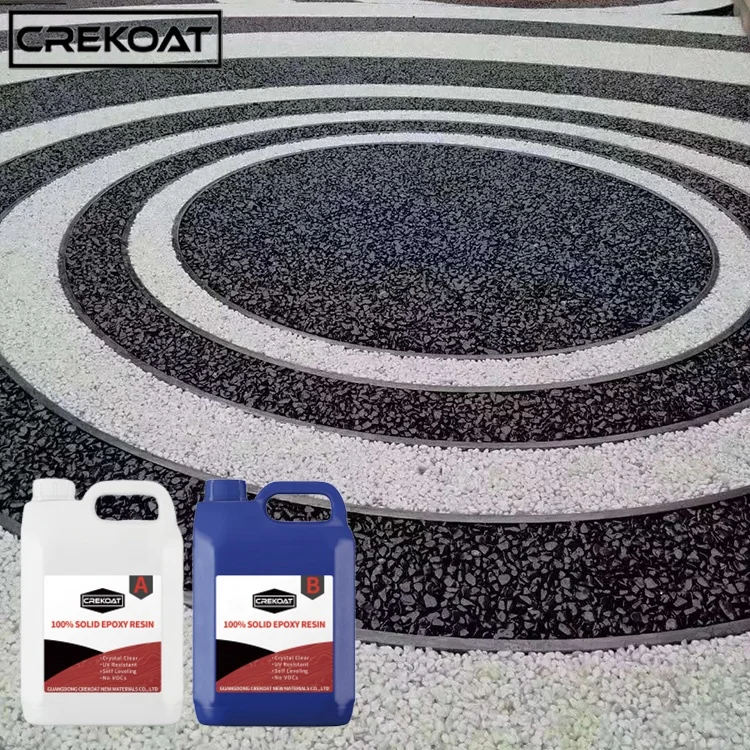 Wholesale Custom Low Price Floor Epoxy Resin Bound Driveway Epoxy Resin for Stone Pebble Stone Epoxy Flooring