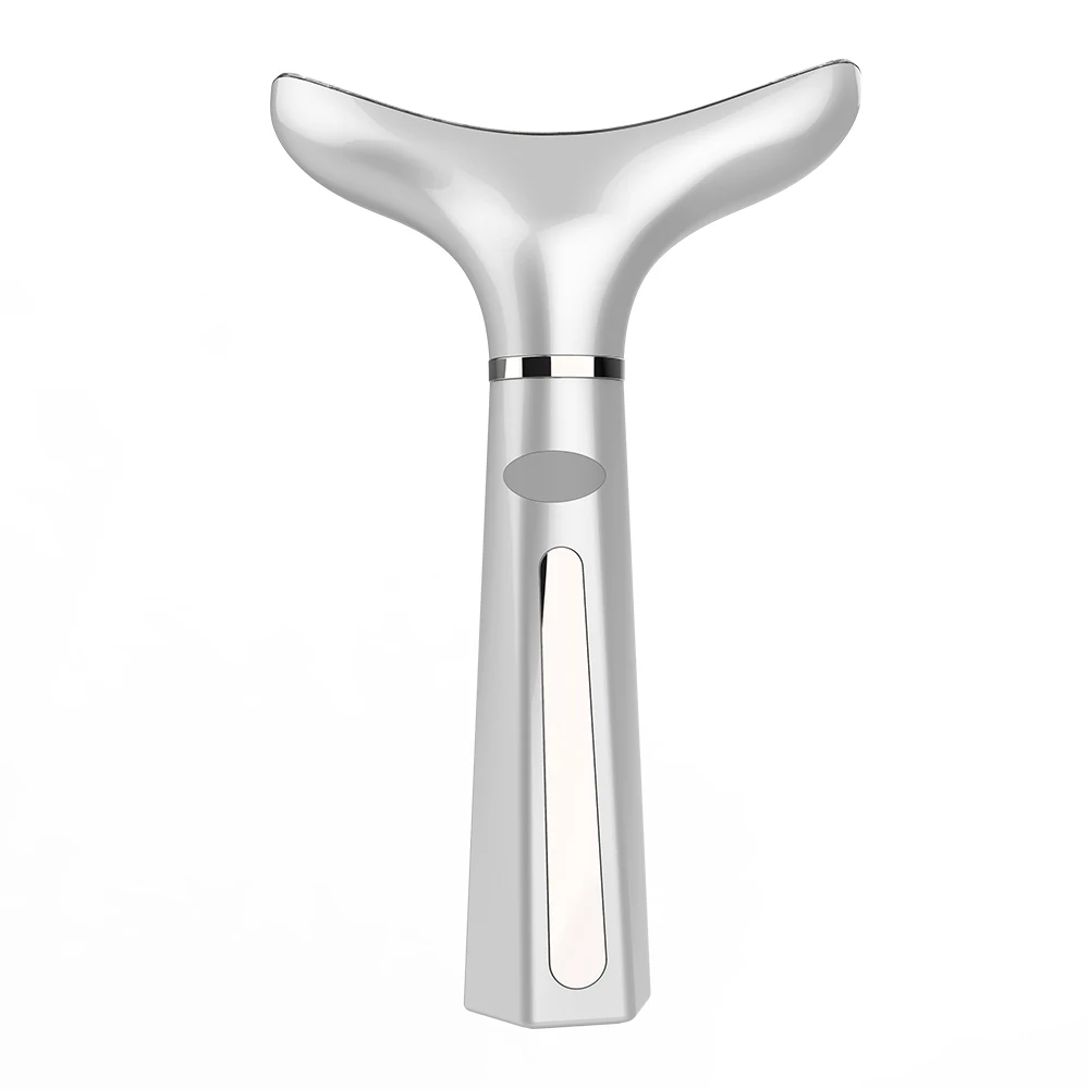 Electric Face Neck Lifting Massager Heat Vibration LED Neck Beauty Device for Skin Tighten Anti-Wrinkle Anti-aging