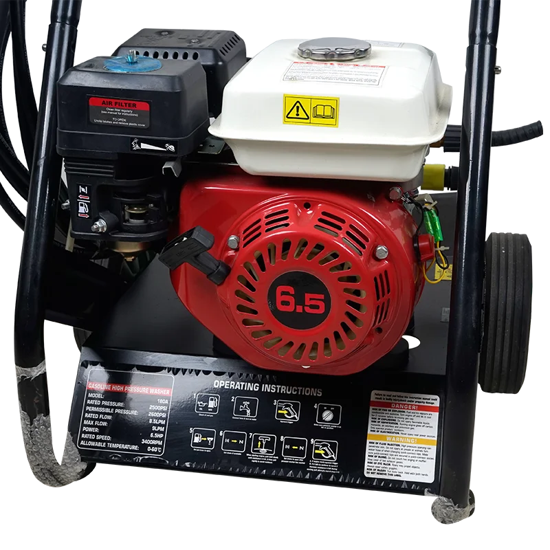 High Quality 4kw Super Power Gas High Pressure Washer 8hp High Pressure Cleaner Water Jet Cleaning Equipment Gasoline Car Washer