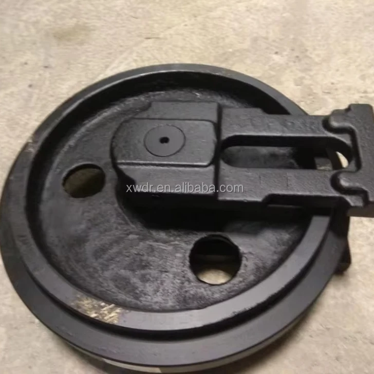 Excavator Bulldozer Front Rubber Track Roller Track Front Idler Chain Sprocket Idler Assy Wheel for Excavator
