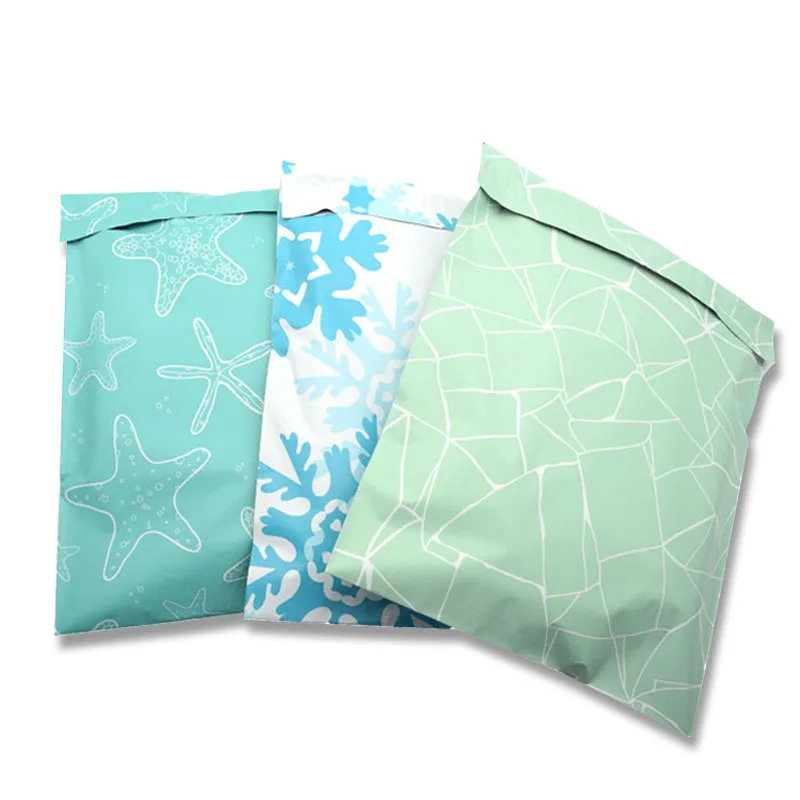 Фламинго Хэллоуин цвет Экспресс пластиковые полиэтиленовые пакеты для конверт уплотнения собственной личности почты ostal упаковки таможня напечатала Курьерская сумка