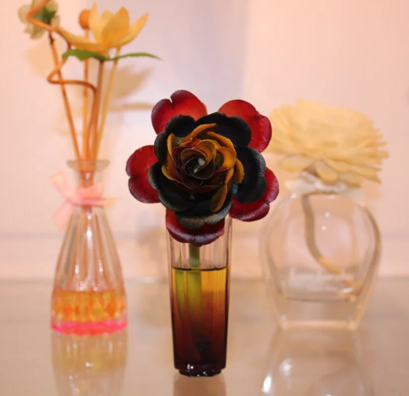 
New material air freshener absorb fragrance oil real paper flower 