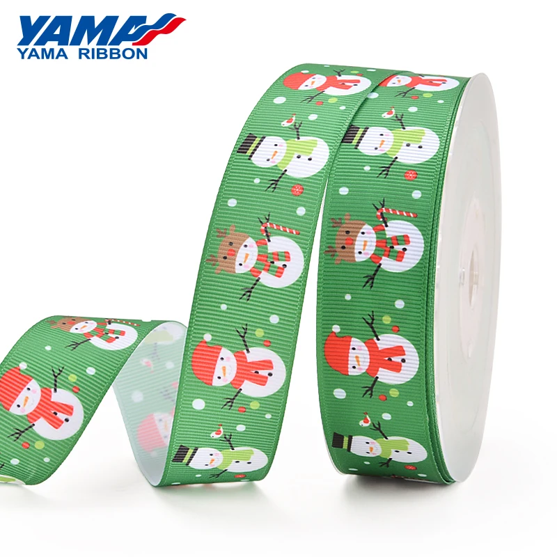 Фабрика YAMA корсажная лента 25 мм с принтом