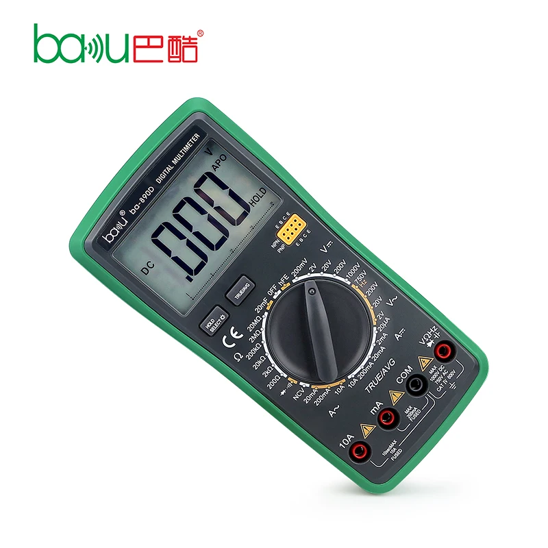 Hot sale factory direct ba-890D multimeter in lowest price digital multimetro detector