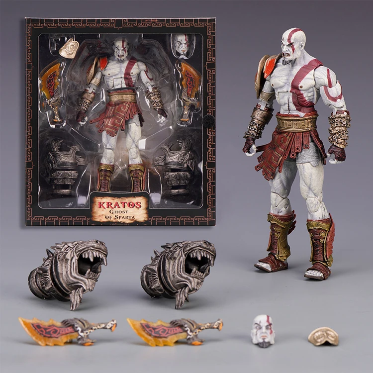 God of War 4 Kratos Action Figure Father and Son Vinyl Figure PVC Model Toy NECA Anime Figure Kratos
