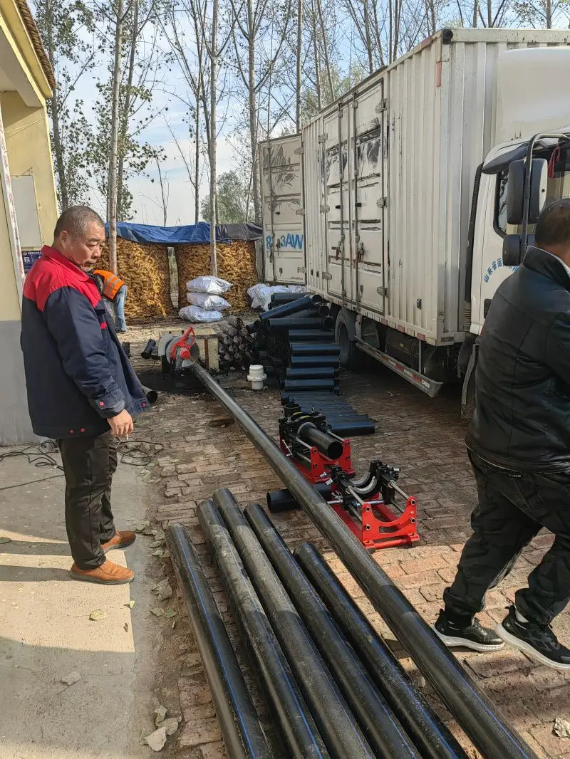 HDPE водопроводная труба DN 500 фитинги с источником заводские цены