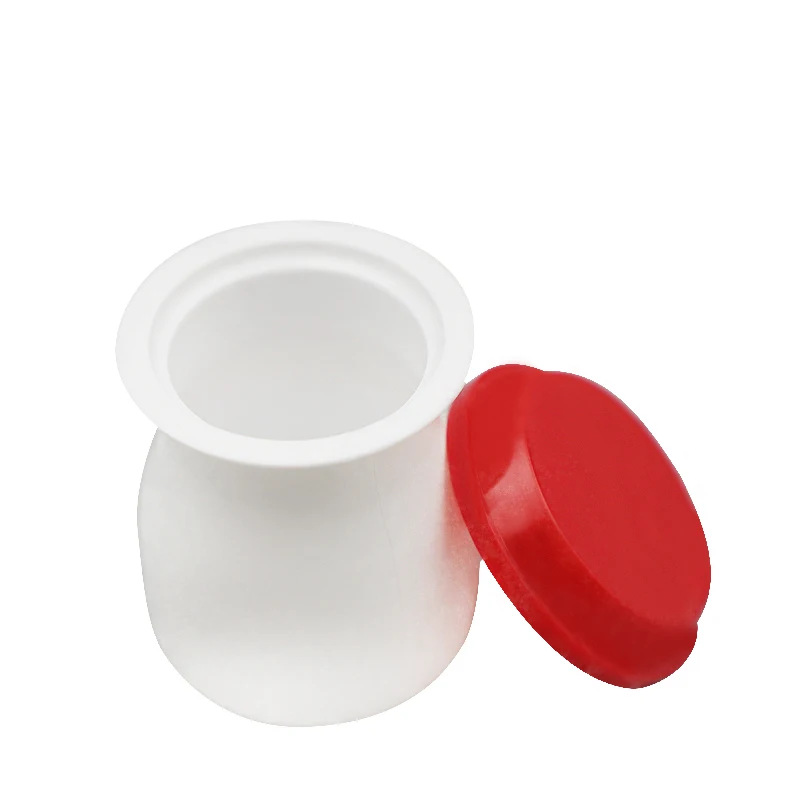 Пластиковые одноразовые биоразлагаемые пользовательские чашки для молока, чая, сока, йогурта