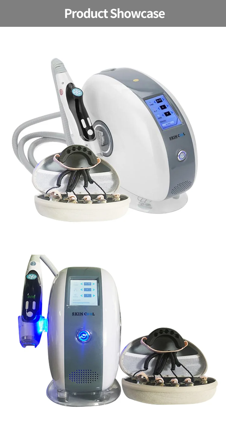 2024 Newest Portable Skin Cool Rf Lifting Eye Care Gold Finger Massager Face Body Massage Beauty Machine