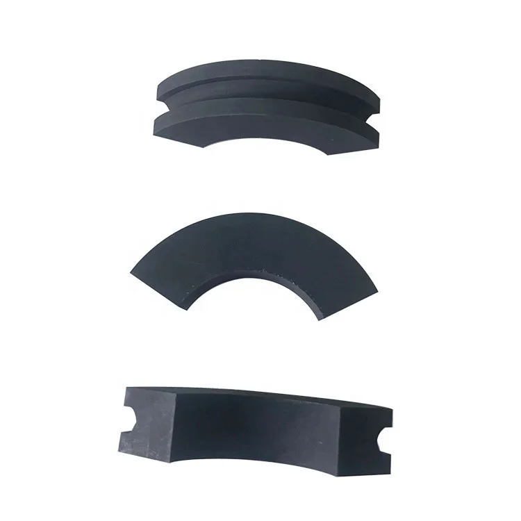 High pure isotropic graphite three lobe ring for compressor spare parts