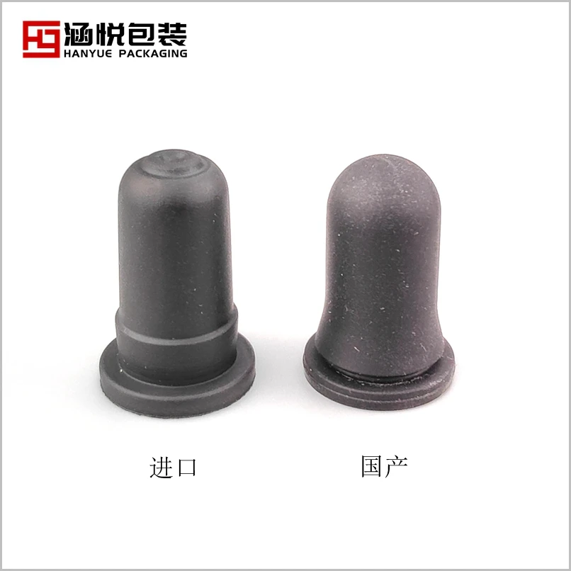 silicone rubber bulb dropper top 18mm 20mm  glass dropper pipette top Nitrile rubber for essential oil dropper