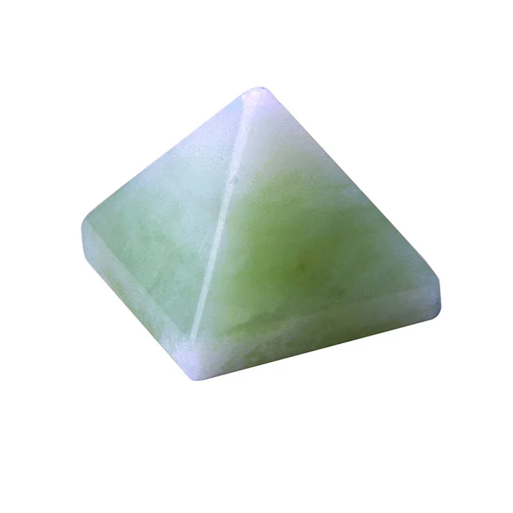 Manufacturers Wholesale Semi-precious Stone 25MM Tiger Eye Energy Pyramid Gemstone Crafts Decoration