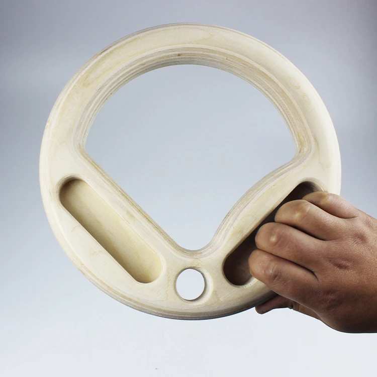 Dongshang Portable Wooden Fingerboard Climbing Finger Training Gymnastic Ring