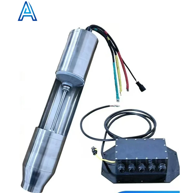 10KW, 15KW, 50KW integrated compositive electric pump power engine propeller thruster for mini speedboat surfboard kart boat