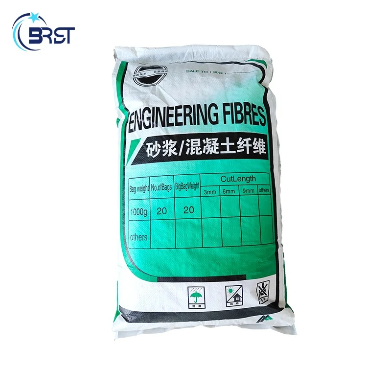 Anti cracking fiber pp staple monofilament polypropylene fiber