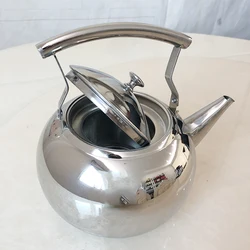 Factory price 1L and 1.5L Stainless Steel Water Tea Coffee Pot with Infuser Strainer Teapot