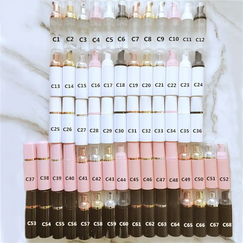 Eyelash Extension Shampoo With 2 Brush,Sensitive Eyelid Foam Lash Cleanser For Extension,Deep Clean Eyelash Foam