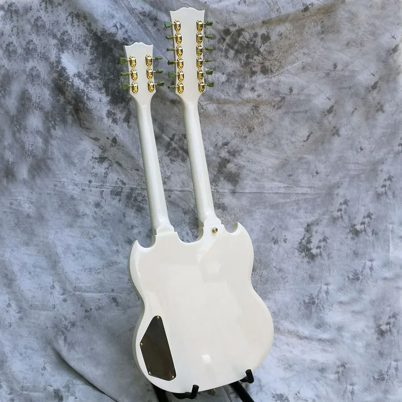 Electric Guitar Double Neck Guitar  6&12 Strings Mahogany Body