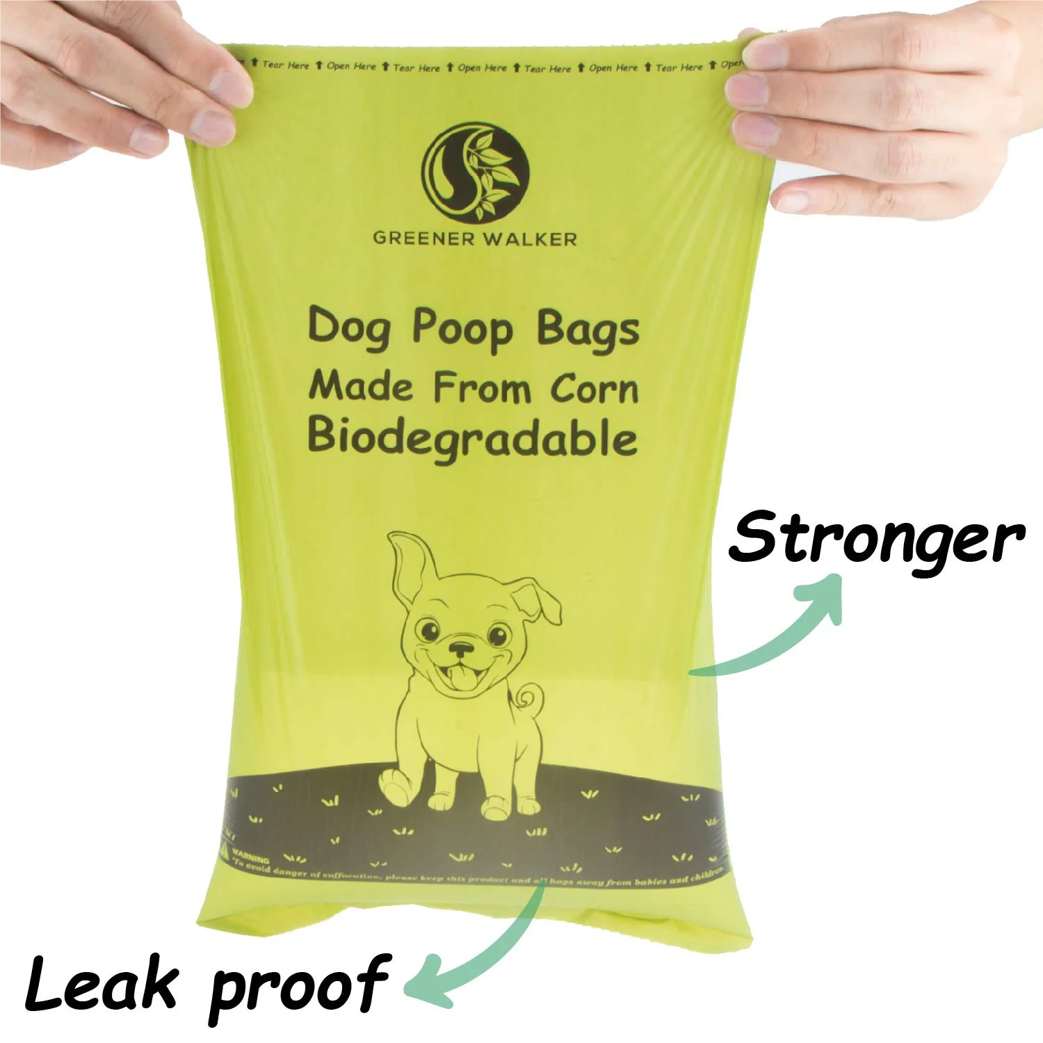 Extra Thick Strong 100% Leak Proof Biodegradable Dog Waste Bags Poop