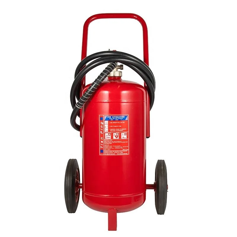 wheeled 50KG Dry powder fire extinguisher