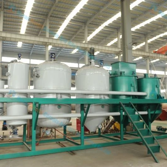 full production line small type Soybean Seed Oil Refining Processing Line