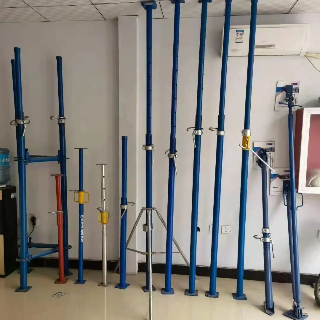 Modern Scaffolding Adjustable Pillars Galvanized Cross Pillars Support Heavy Formwork Scaffolding Pillars Concrete Plate Support
