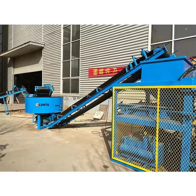 LONTA LT6-10 Full Automatic Interlock Hollow Paver Mould Mud Earth Soil Clay Brick Block Making Machine In Nigeria Uganda Kenya