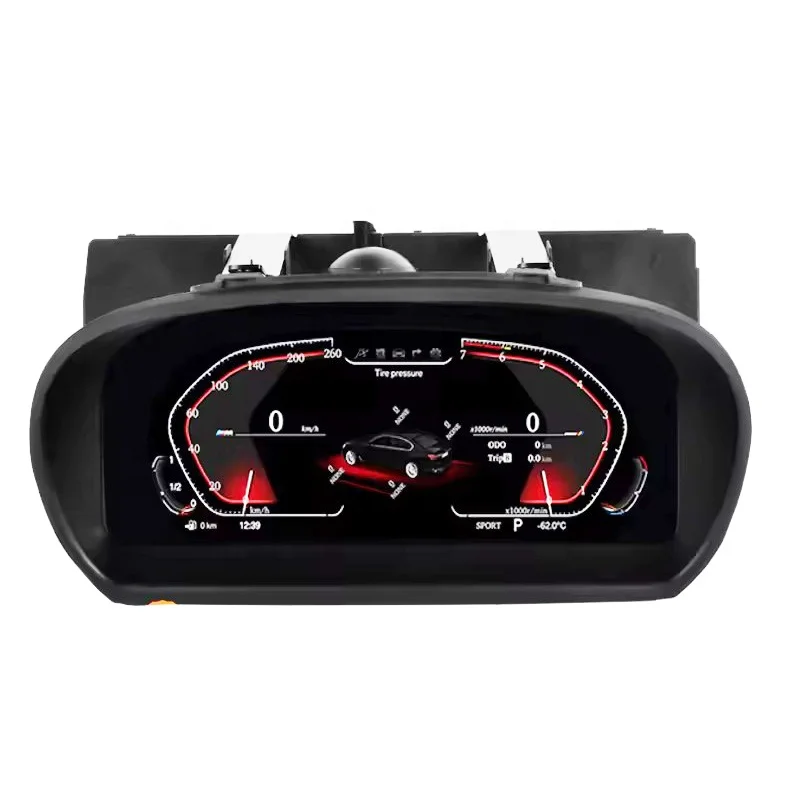Ruiso Car Digital Instrument  For BMW 1 Series E81 E82 E87 E88 LCD Digital Dashboard monitor Panel Virtual Cockpit Speed Meter