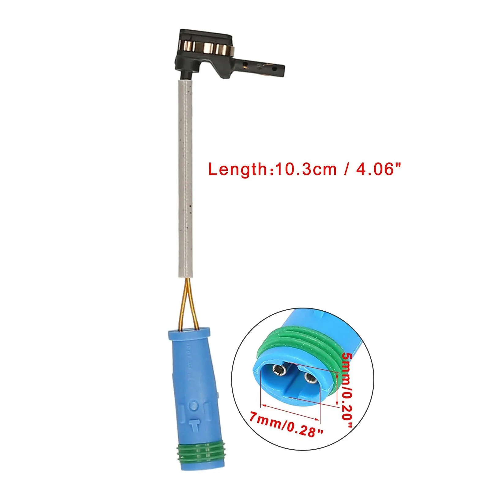 Front Rear disc brake pad wear sensor 2319050014,1695401617 Replacement for Benz C300/C350e/C400/C43 AMG/C450 AMG/CLA250/CLA45 A