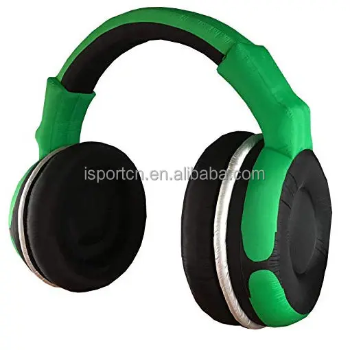 Best Selling Giant Earphone Music Event Use Inflatable Headphone Decoration