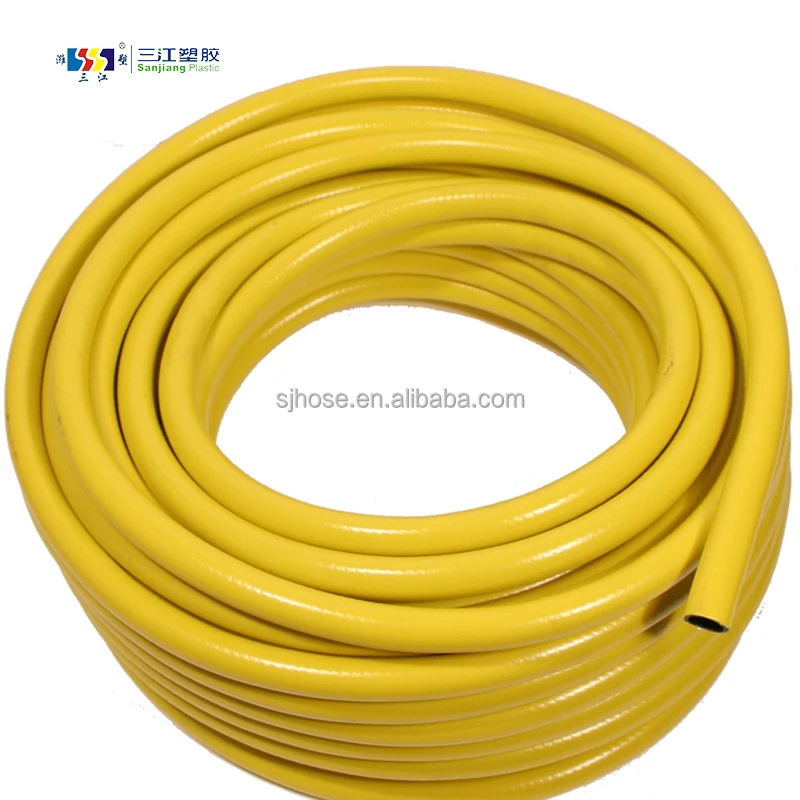 Thread Reinforced Ribbed Flexible Pipe Water Hose Garden PVC