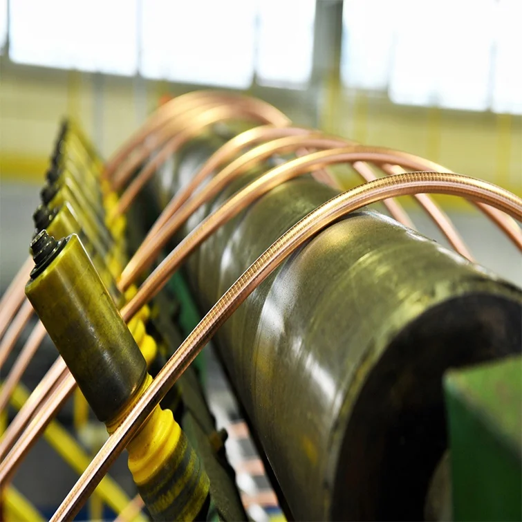 8mm oxygen free copper rod upcast machine