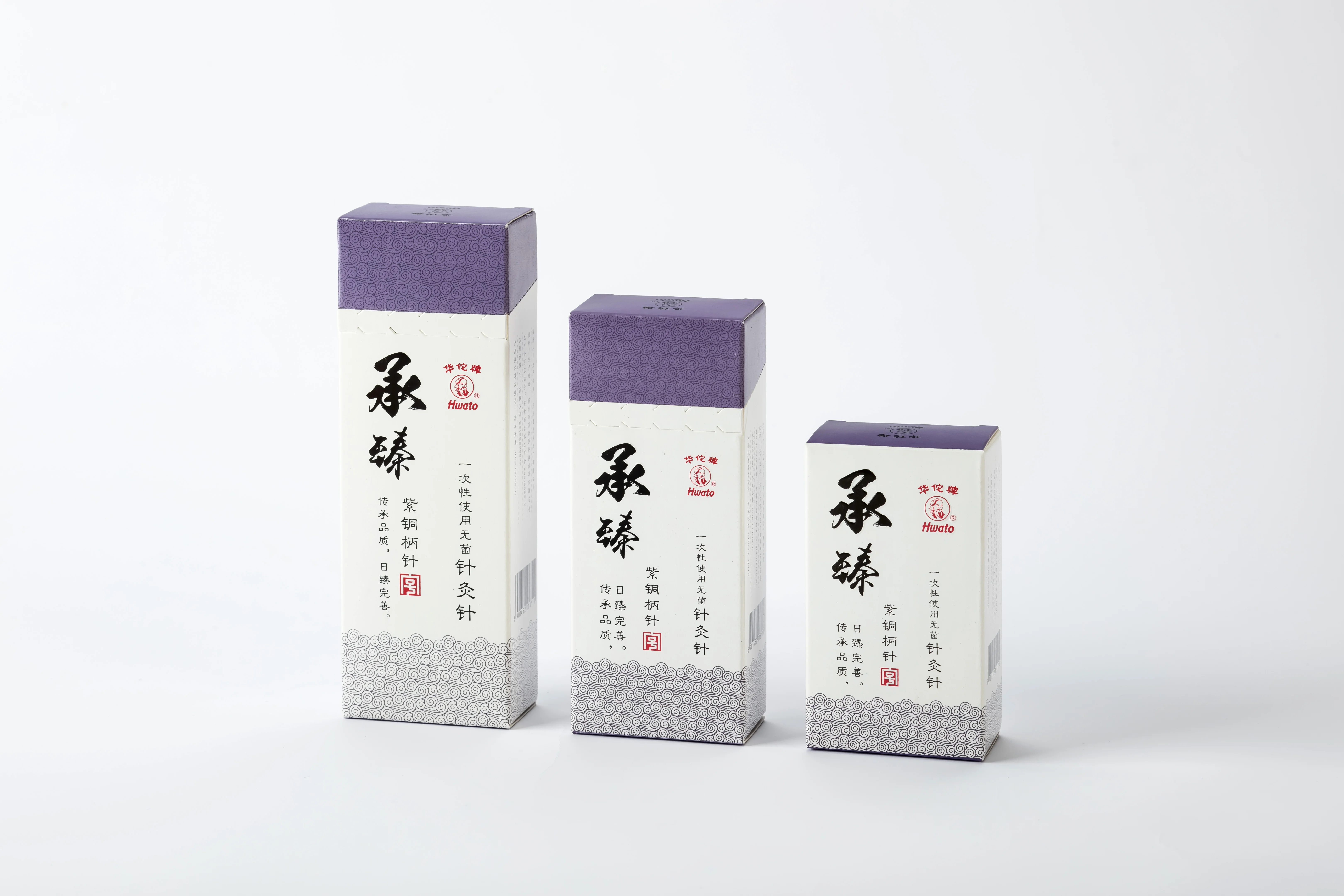 Hwato Brand copper handle sterile disposable acupuncture needle