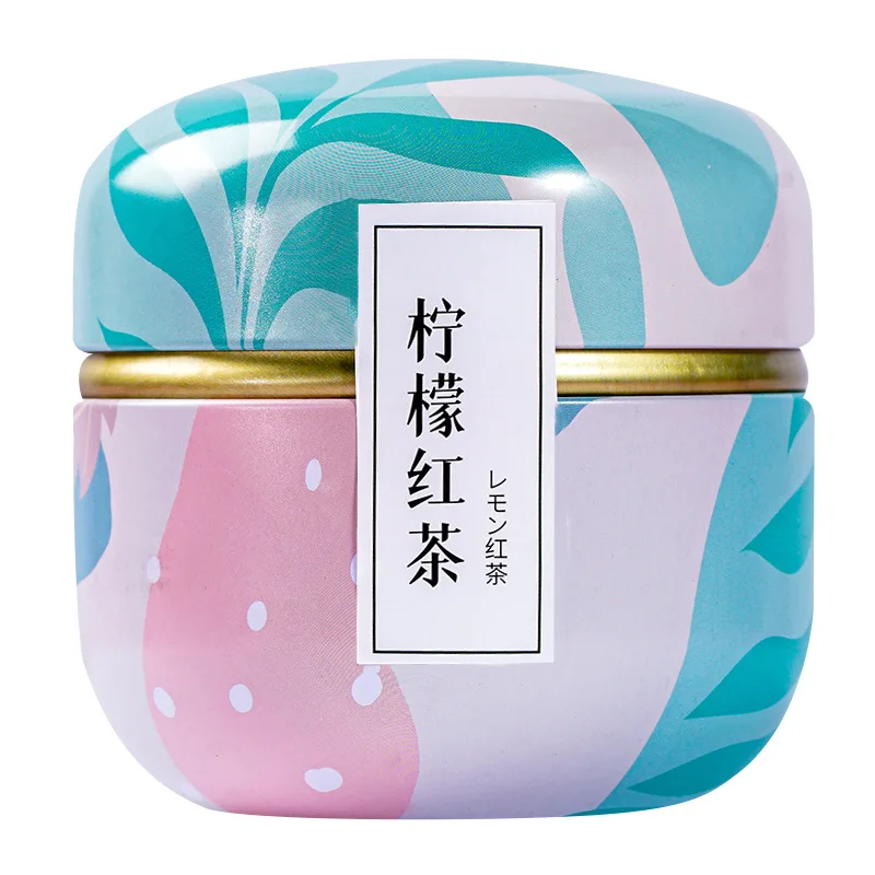 New customs packaging gift box tin small tea bags packaging flavor slimming tea