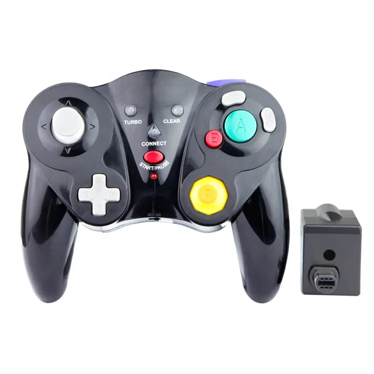 New Wireless 2.4G Hz Gamecube Gamepad Factory Price Game Controller Joystick for Classic Wii NGC Gamecube Console