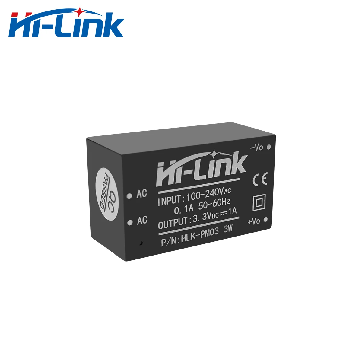 
HLK-PM03 220V to 3.3V 3W power transformer hi link power supply Step down power module 