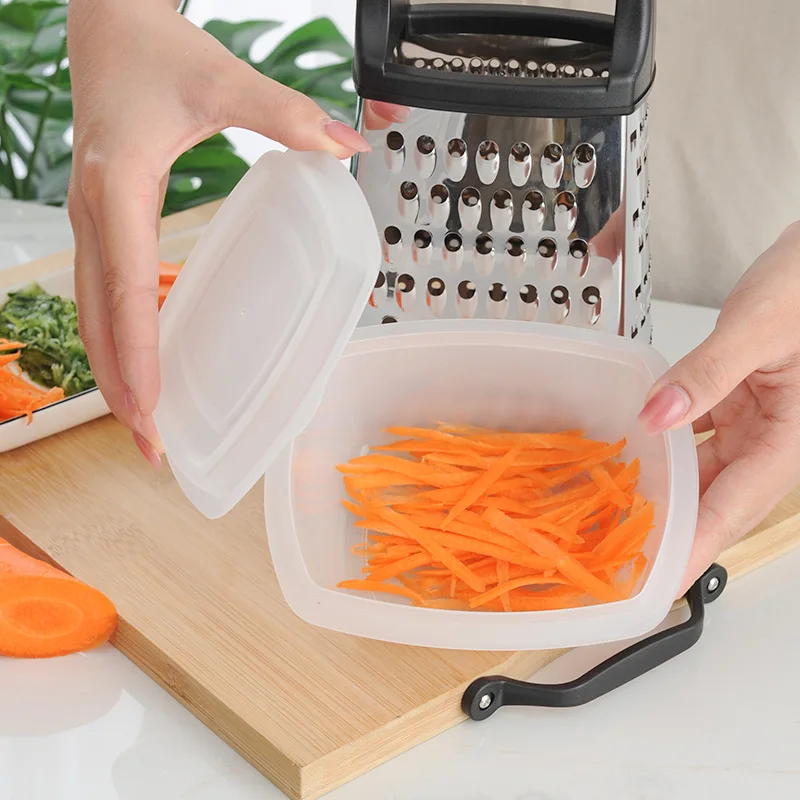 Professional Cheese Box Grater for Parmesan Cheese Vegetables Ginger