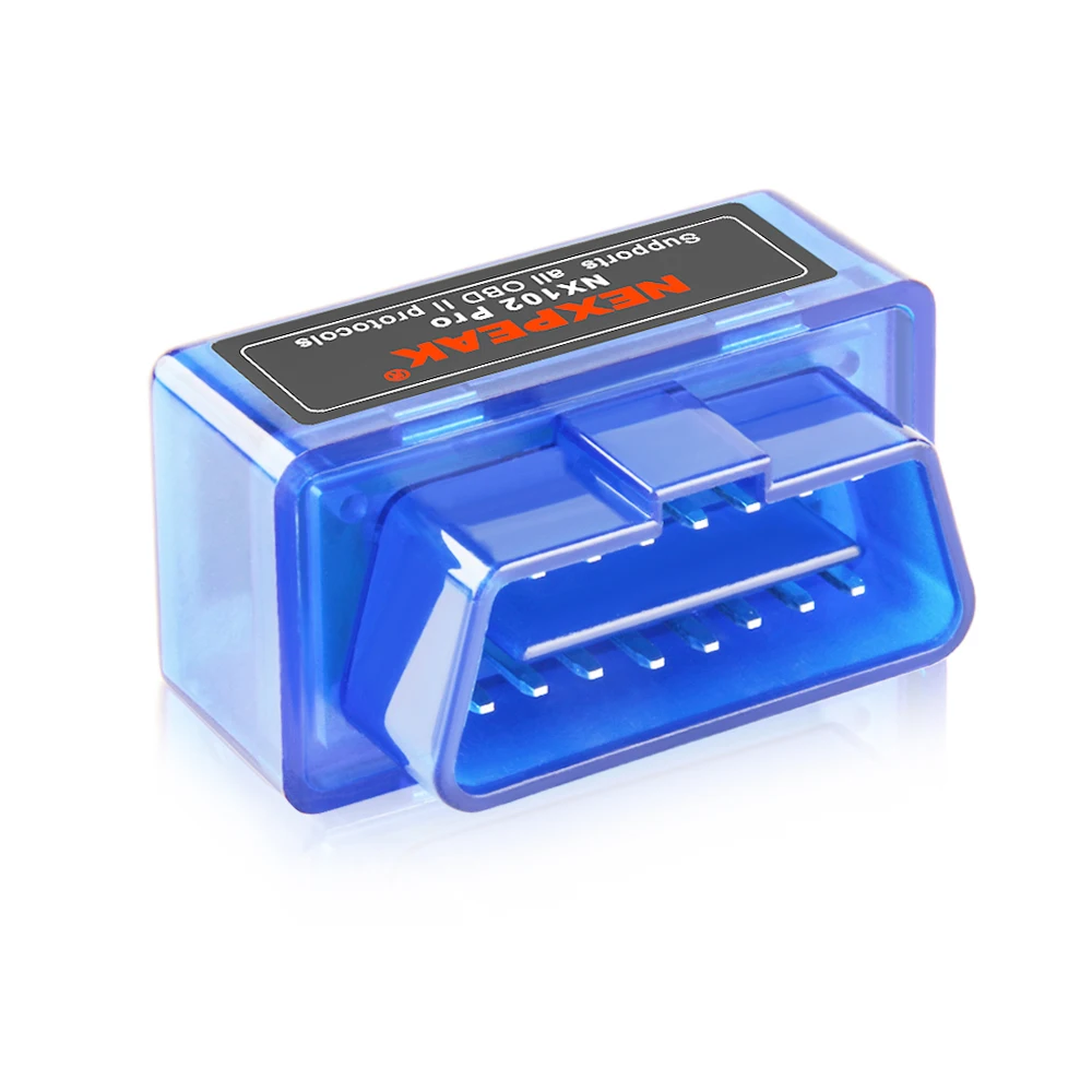 NEXPEAK ELM327 NX102 Pro OBD2 беспроводной адаптер EML327 V1.5 Авто диагностический сканер V 1 5 автомобильный OBDII 16Pin Диагностика
