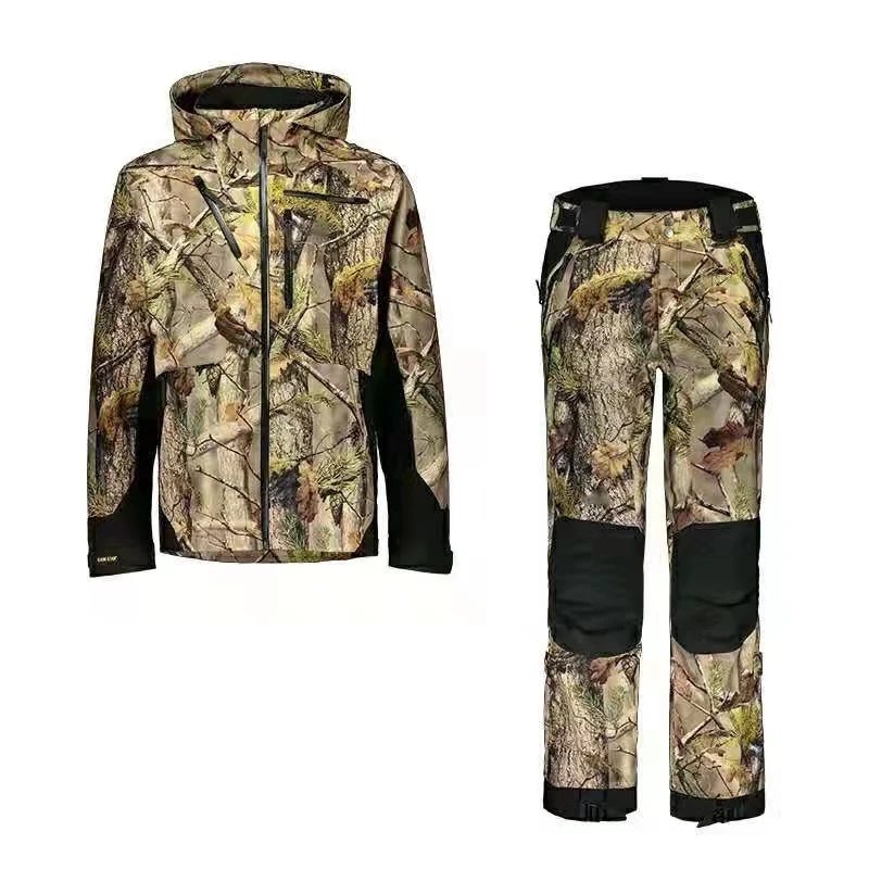 Winter Warm Thicken Birds Fishing Clothes Outdoor Camo Sniper Camouflage Hunting Suit
