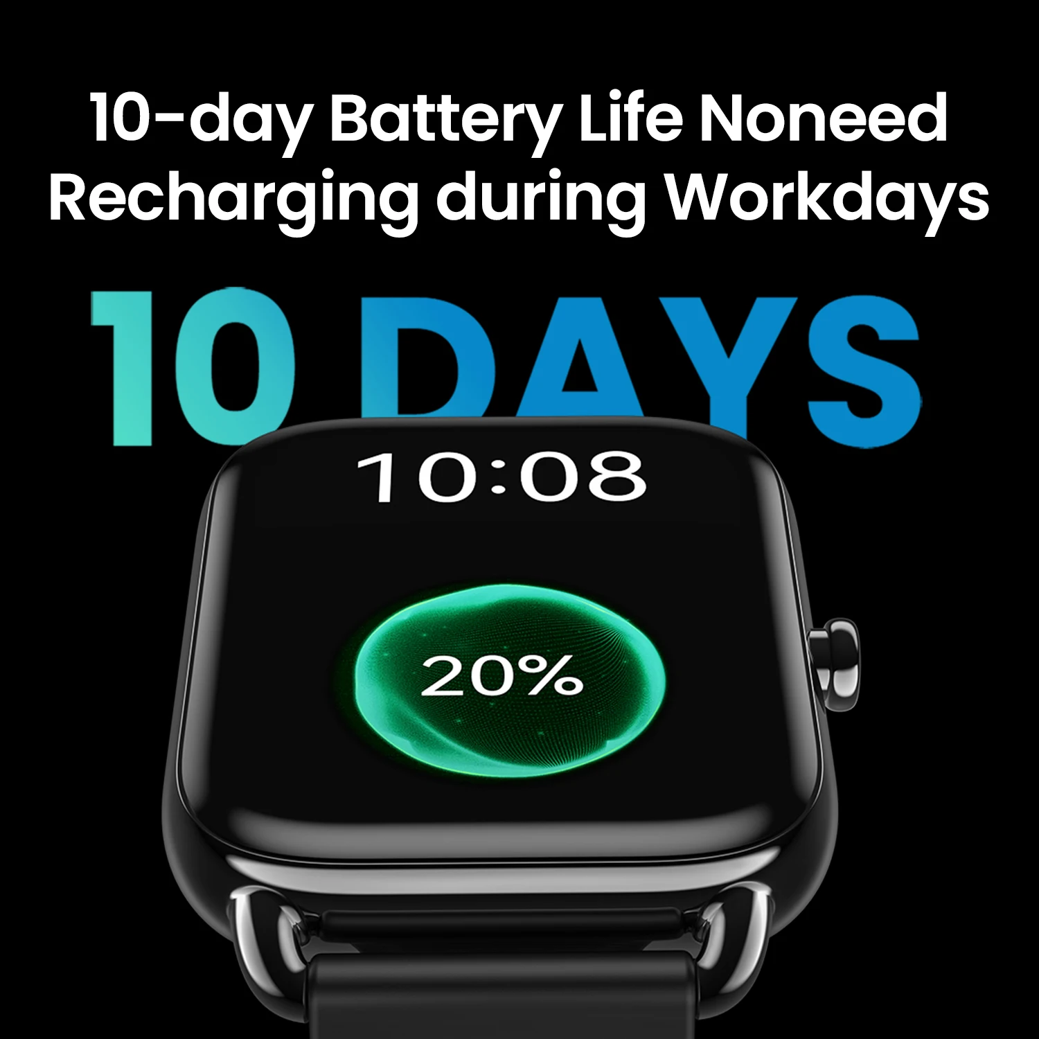 HAYLOU GST Smartwatch RS4 Plus 100+ Online Watch Faces & RT2  RT  Display Smart Watch For Men Women