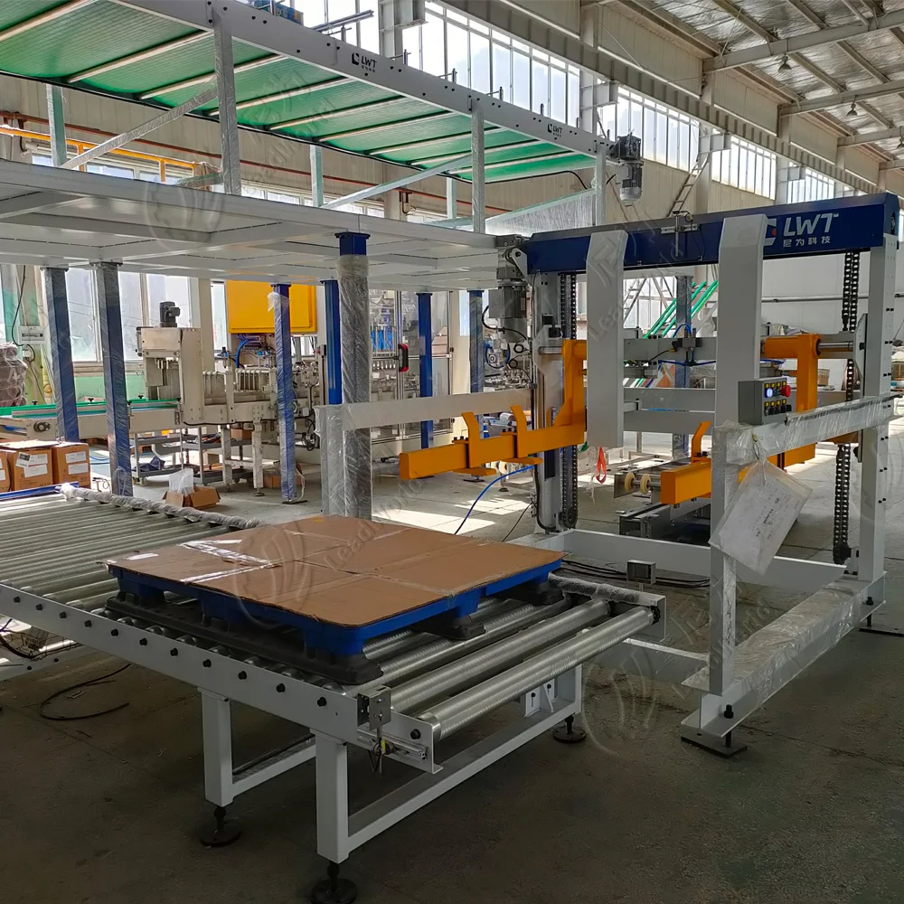 Высокопроизводительная автоматическая машина для укладки и депаллетирования жестяных банок