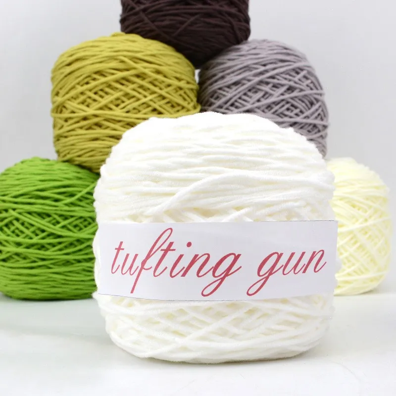 Factory supplier 19nm milk cotton yarn 100% acrylic 8 ply yarn with high quality  50G 100G 200G for hand knitting