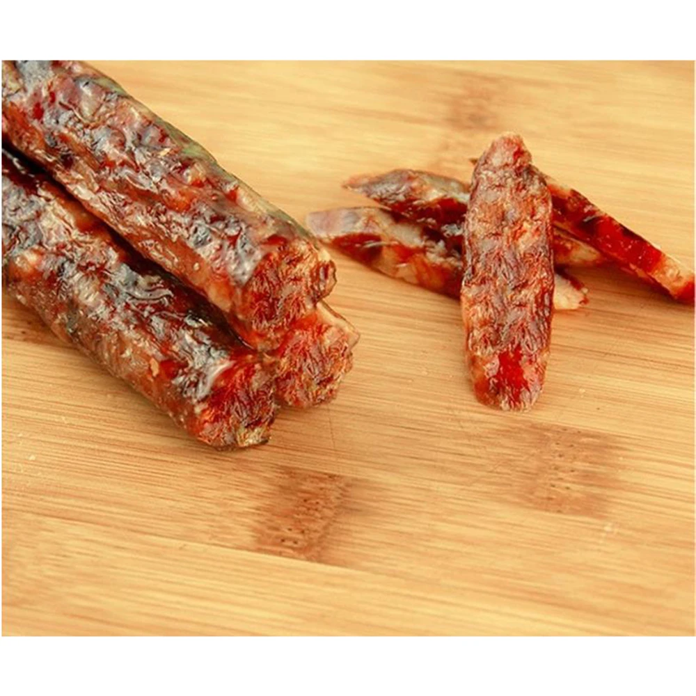 Best Price Chinese Premium Traditional Bacon Premium Sausage Mushrooms Sausage  For Food With Vacuum Packed